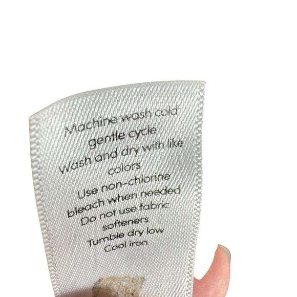 Athleta Gray Criss Cross Scoop Back Long Sleeve Lightweight Athletic Top Size S - Picture 6 of 6